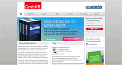 Desktop Screenshot of gmbhr.de